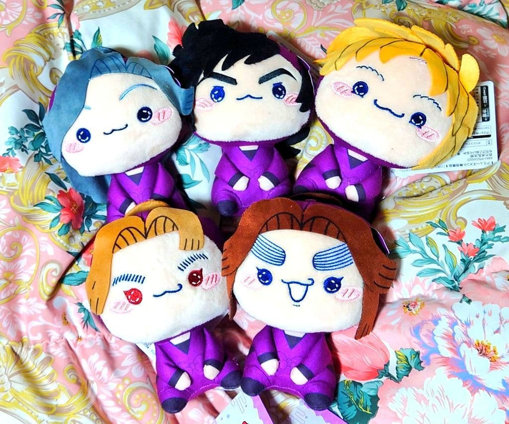 忍たま乱太郎 もちぴこぬいぐる 4年セット 滝夜叉丸 浜 タカ丸 三木ヱ門 綾部