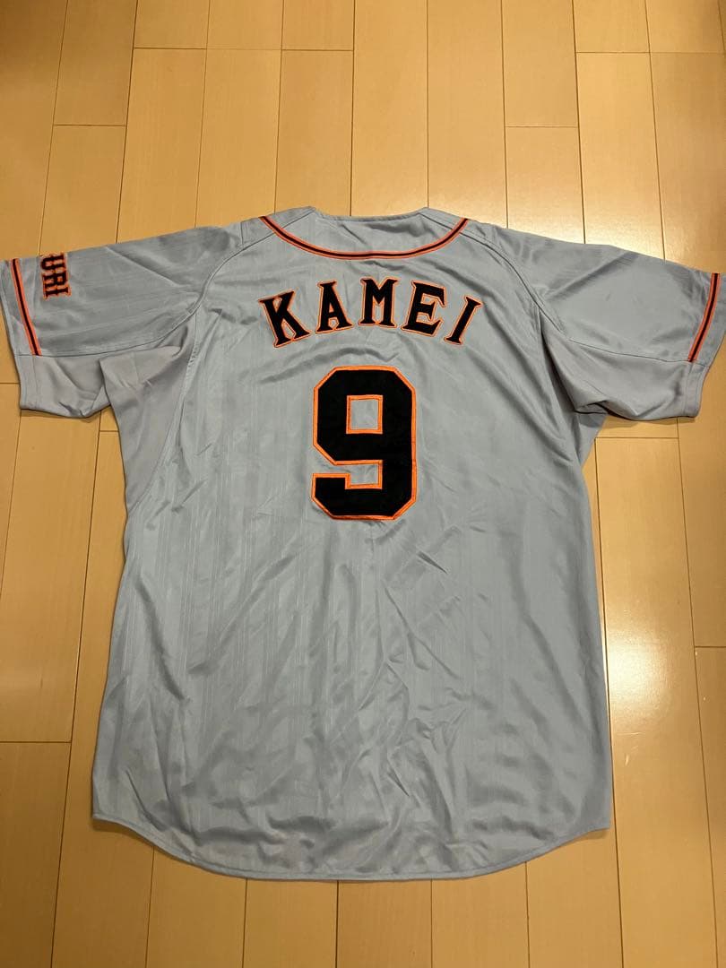 亀井善行　読売ジャイアンツ　読売巨人軍　ユニフォーム　亀井義行　グレー　当時　O