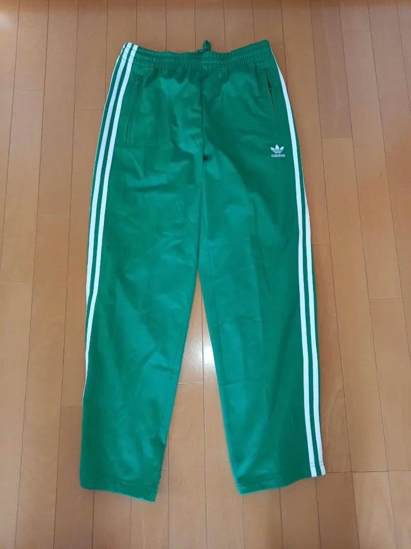 ウォーキング・ランニングウェア ADIDAS FIREBIRD TRACK PANTS-GREEN/WHITE