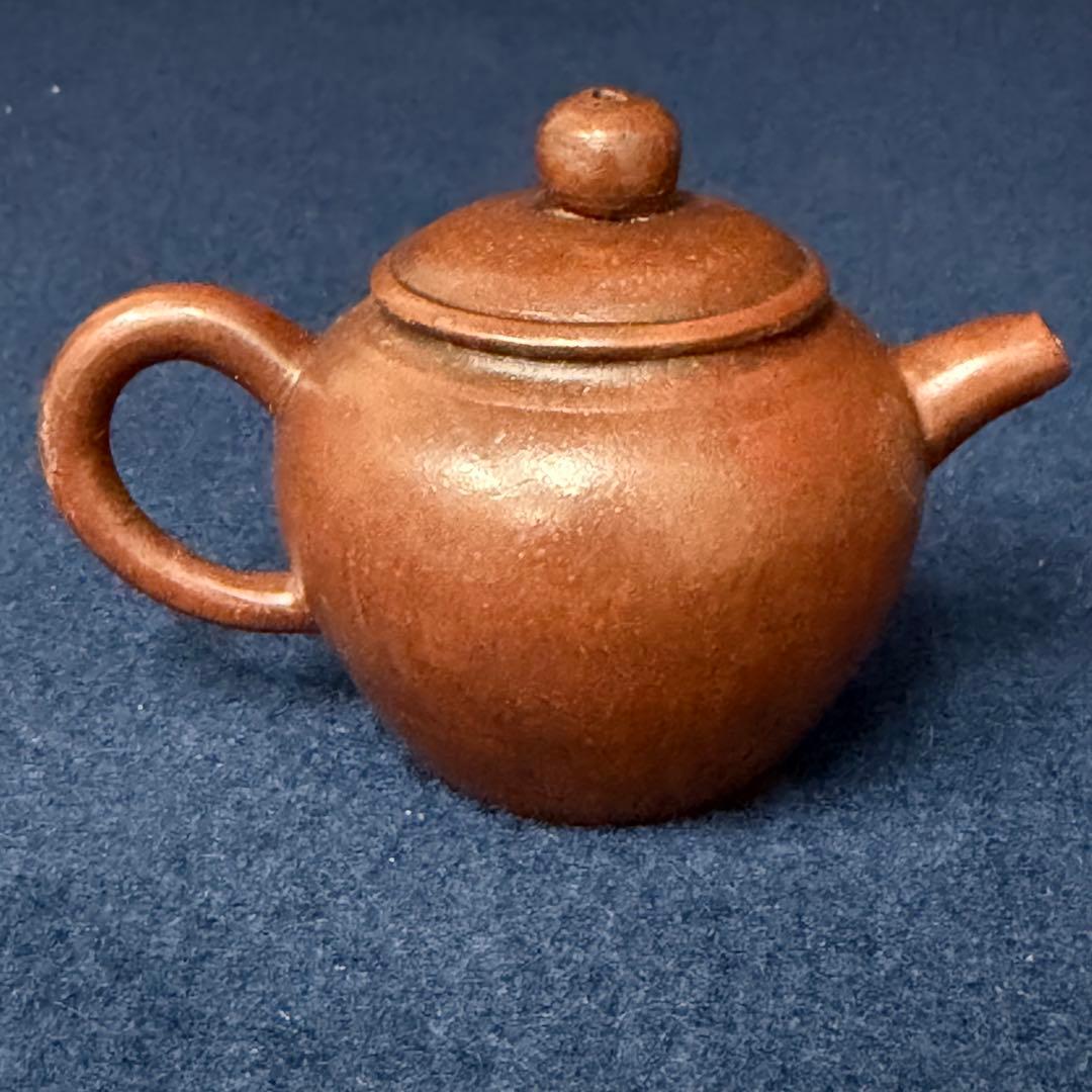 孟臣 明月松間照 急須 朱泥 煎茶 茶道具 茶器 時代 古玩 旧家 蔵出 骨董品