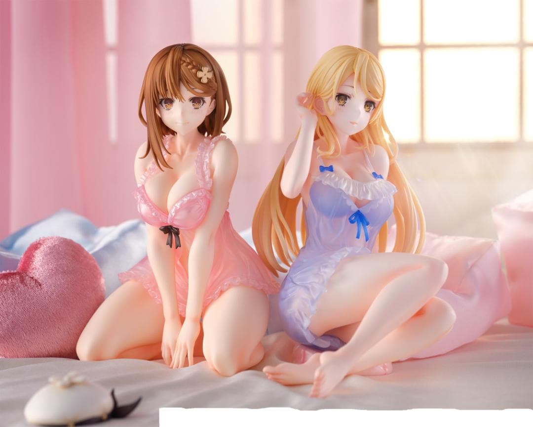 ライザのアトリエ　ライザ　クラウディア　ネグリジェ　フィギュア　セット