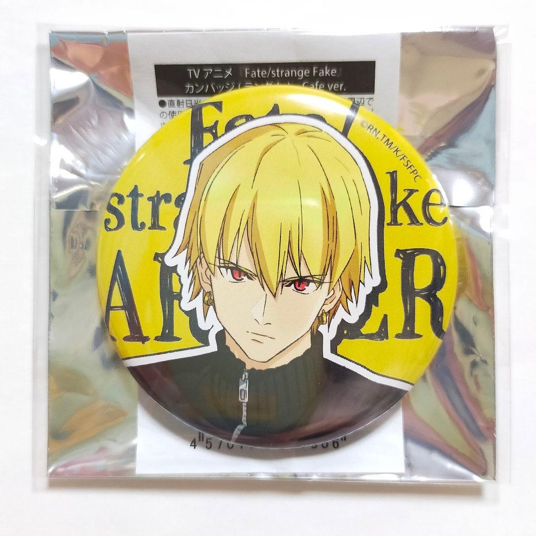Fate strange Fake cafe アーチャー アクスタ 缶バッジ