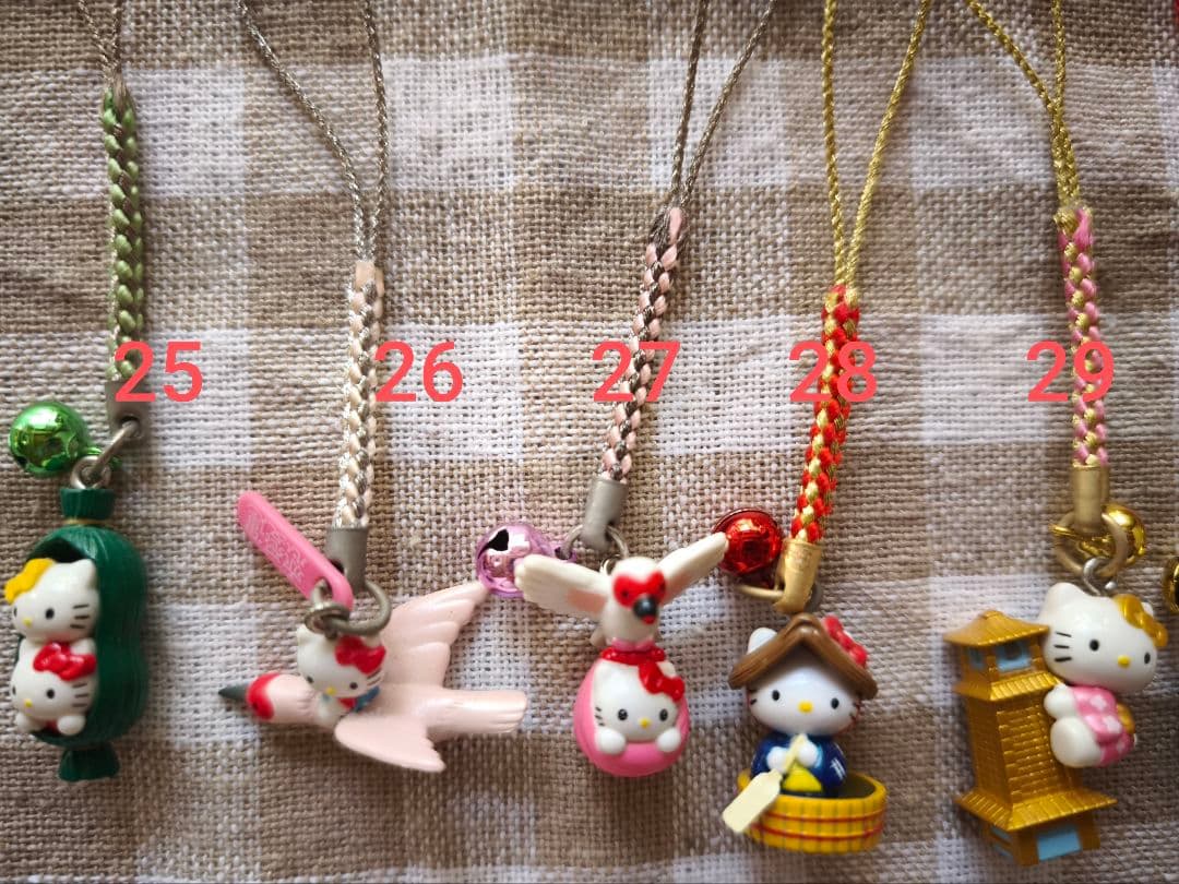 ご当地キティ　ストラップ