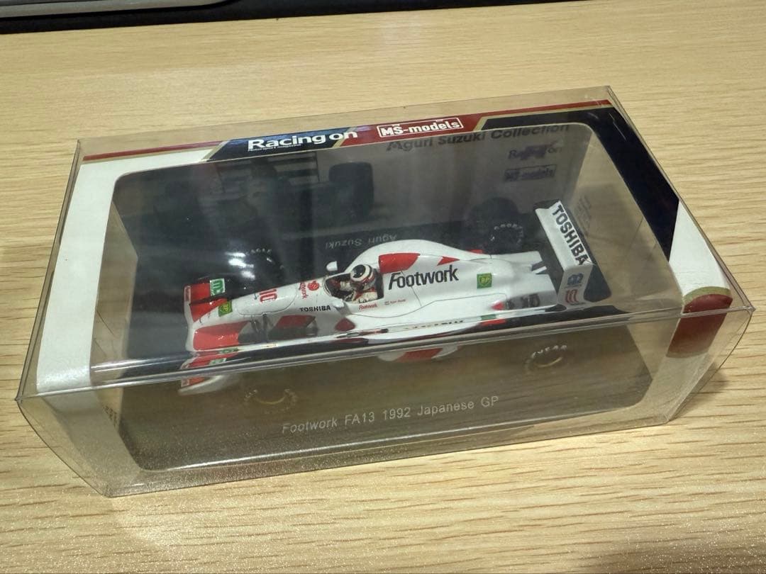 Racing on特注 スパーク 1/43 フットワーク FA13 鈴木亜久里