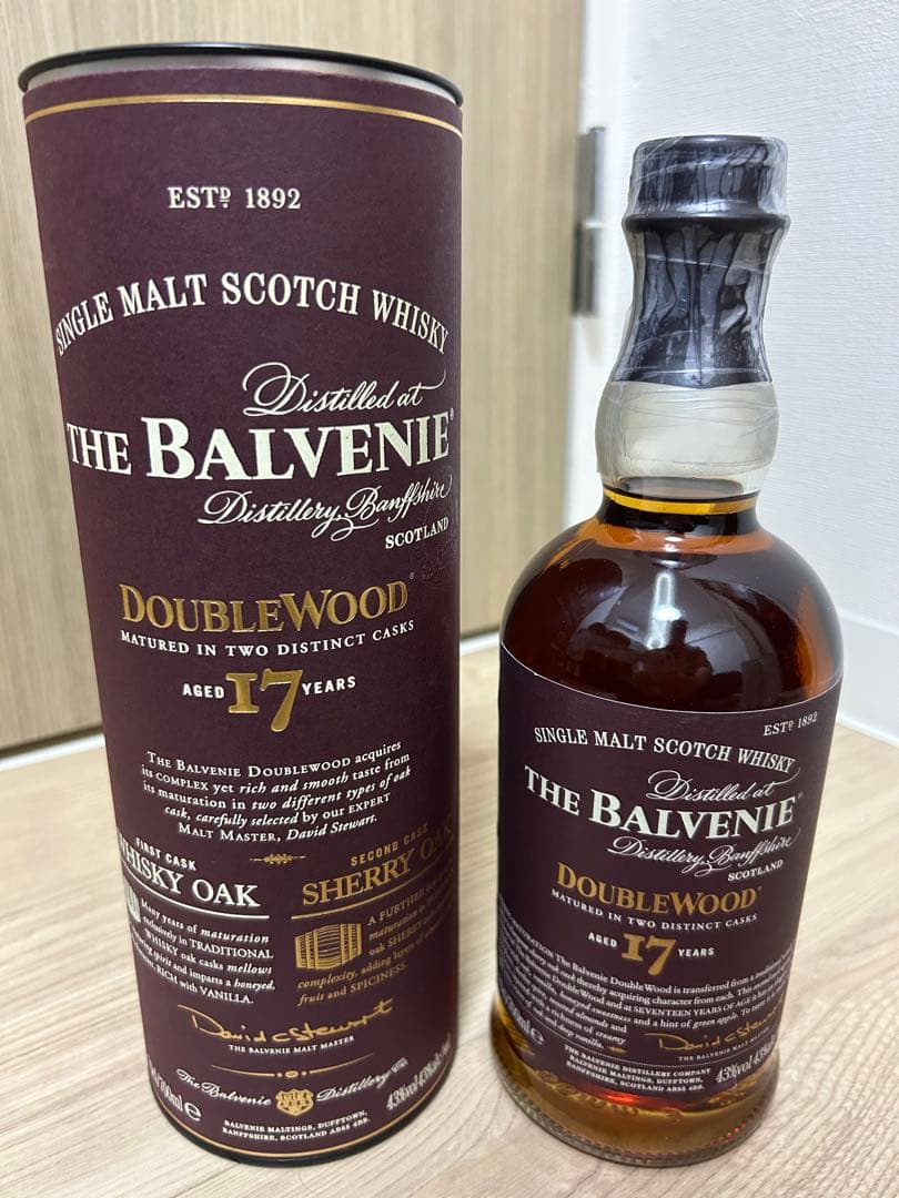 (値下げ)THE BALVENIE DOUBLEWOOD 17年