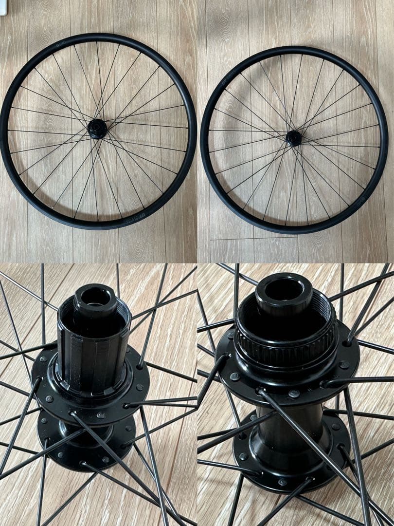 DT G540 グラベル&CXホイール 前後セット