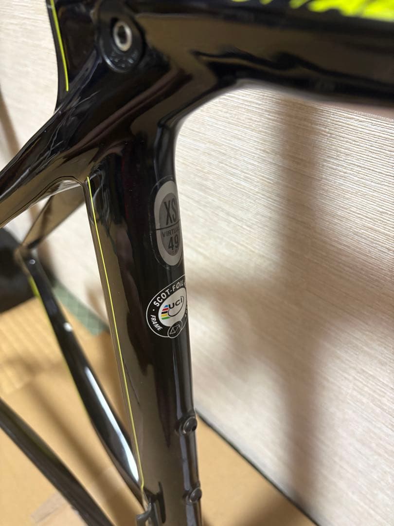SCOTT FOIL40 2015 XS(49) フレームセット カーボンロード