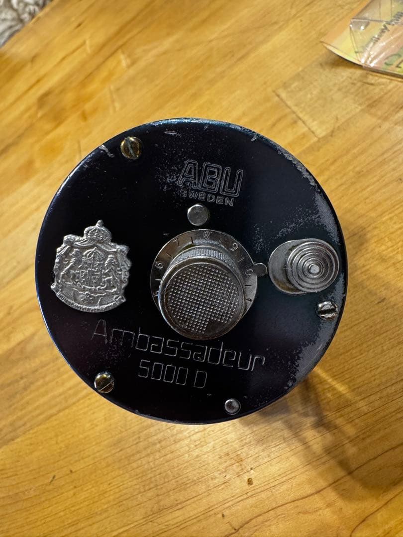 [分解清掃済み・希少]ABU アンバサダー 5000D おまけ付き