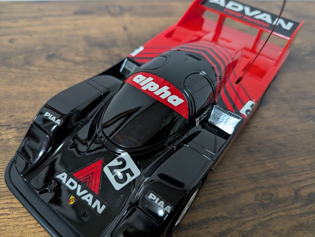 《昭和レトロ》 BANDAI ラジコン アドバン ポルシェ 962/956