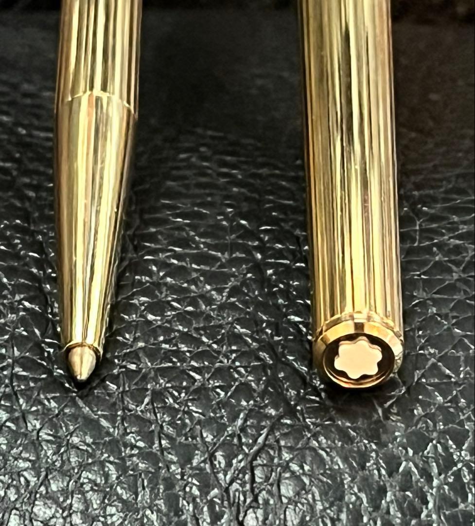 モンブランMONTBLANC高級万年筆&ボールペン セットNOBLESSE