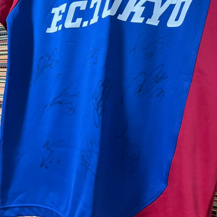 FC東京　直筆サイン入りユニホーム　adidas アディダス　お値下げ可能！