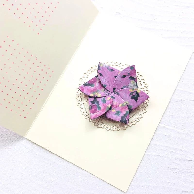 ★新入荷★和風　花型　メッセージカード　カッティングダイ