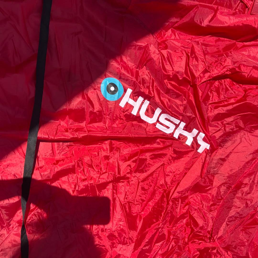 HUSKY FIGHTER 3-4 テント 3-4人用 レッド