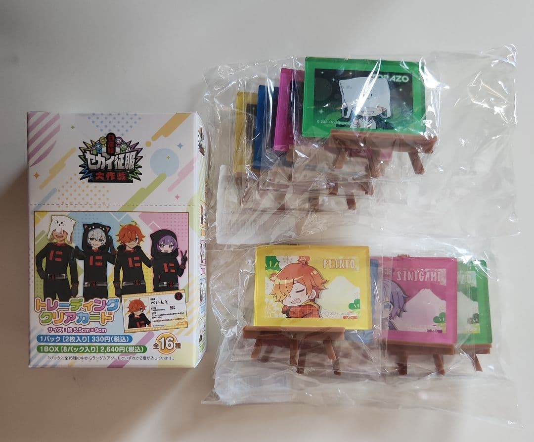 日常組 東京RED アニメイト クリアカード パネルガシャ まとめ売り