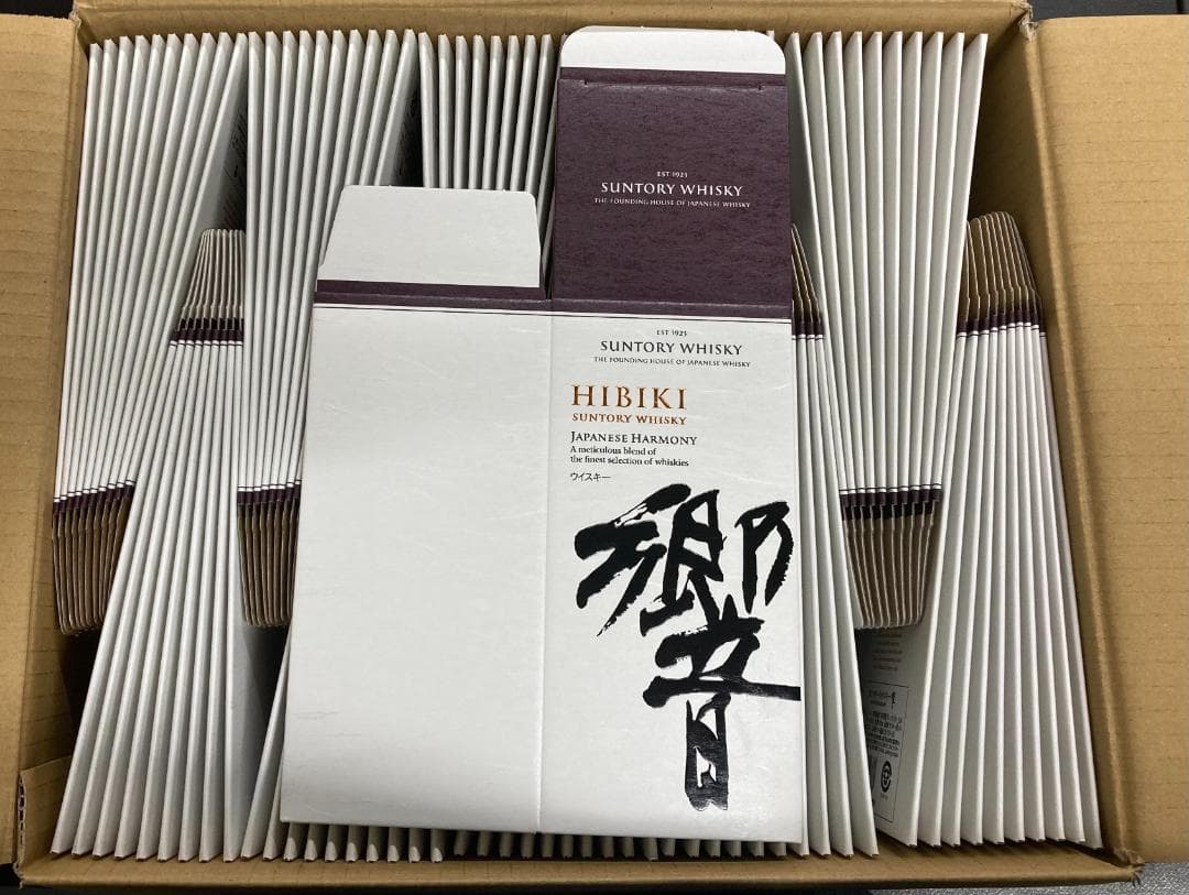 響　Japanese Harmony 箱のみ　100枚　カートン　サントリー