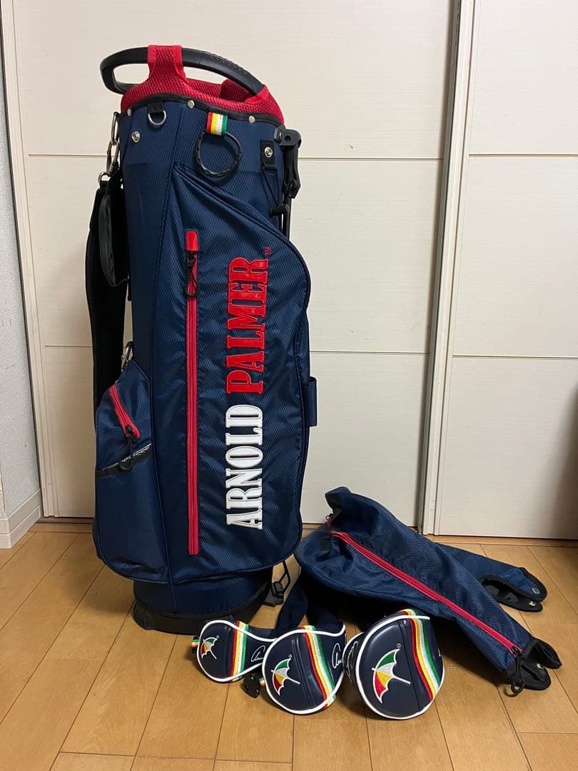 ARNOLD PALMER スタンド付きキャディバッグ