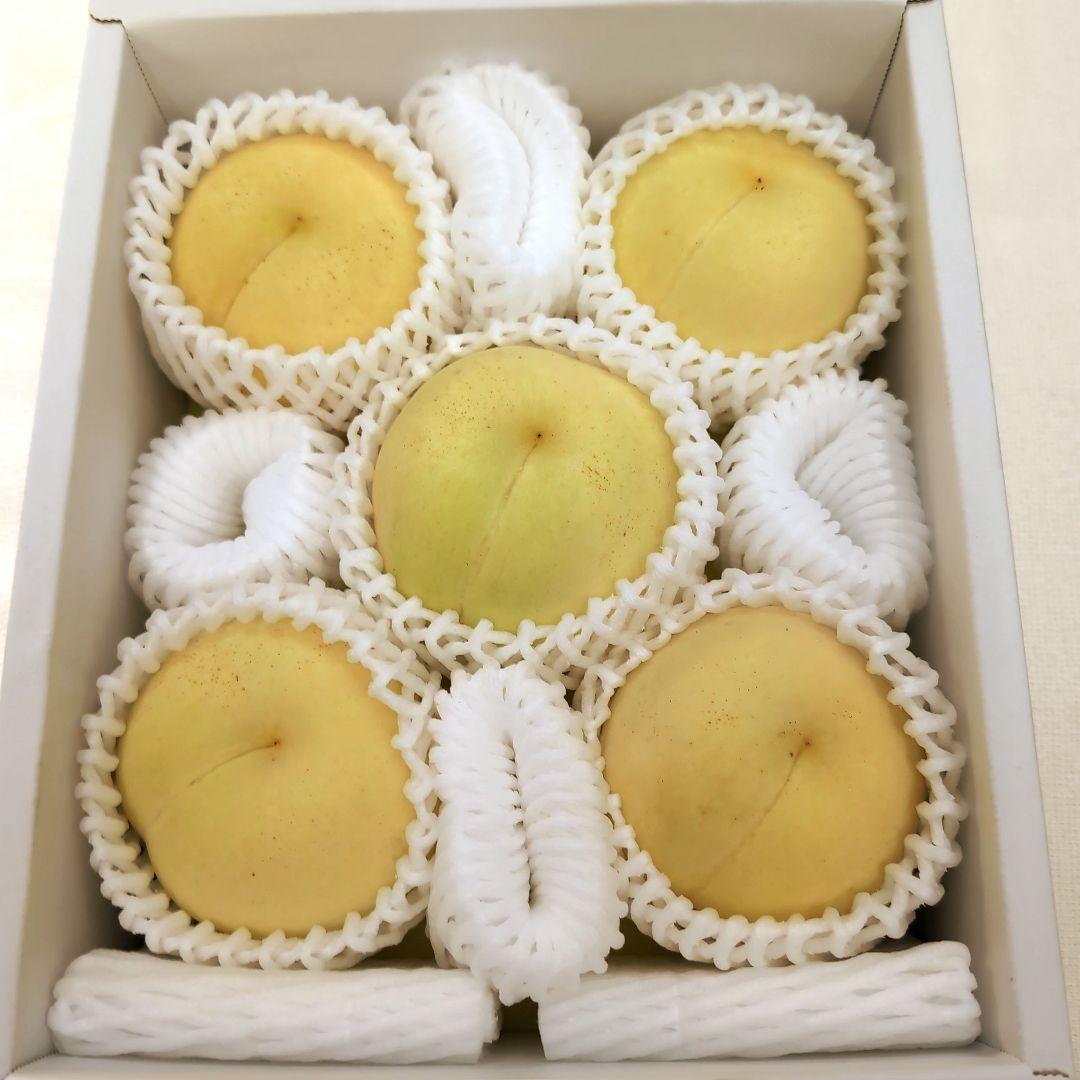 岡山県産 冬桃がたり ロイヤル 5個入り