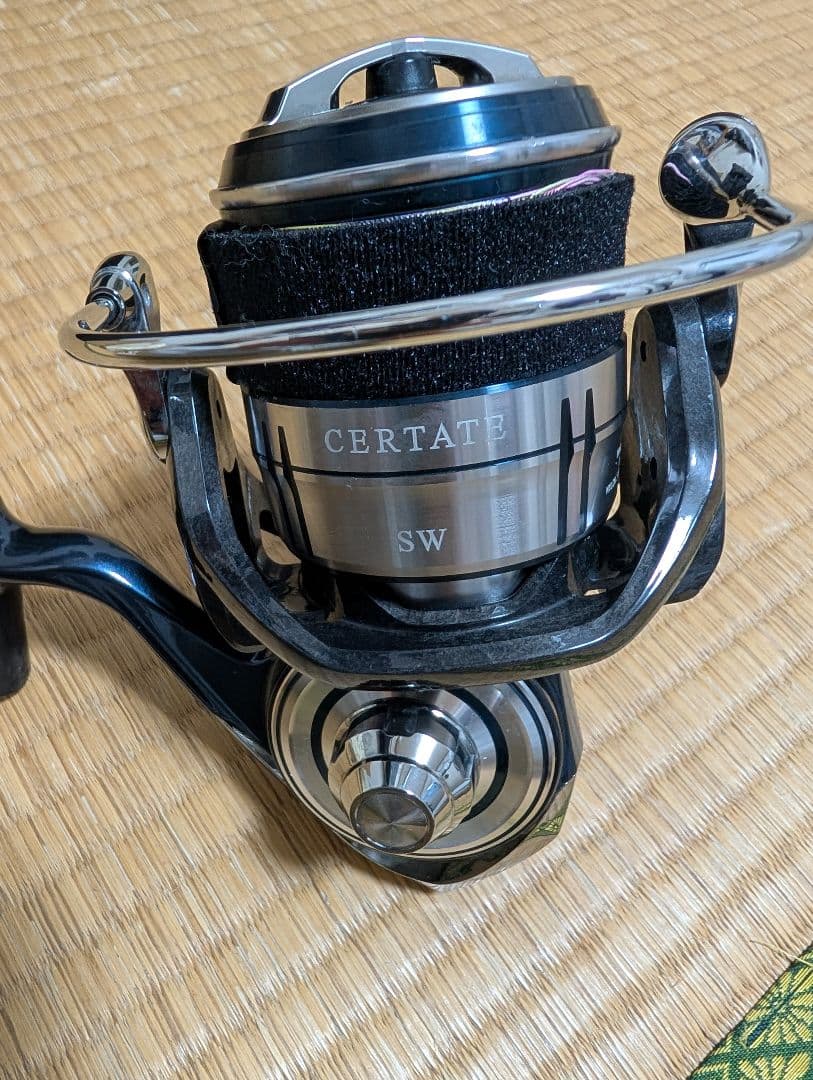 21セルテートSW8000P スプールバンド付き目立つキズは、少ない。