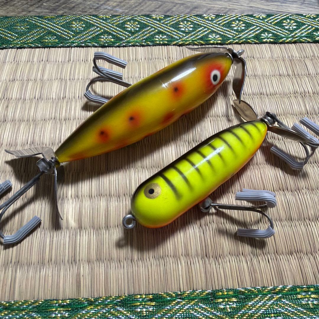 激レア！アンカタログ！オールド　ヘドン　ベビートーピード　縦割れ　吹き目