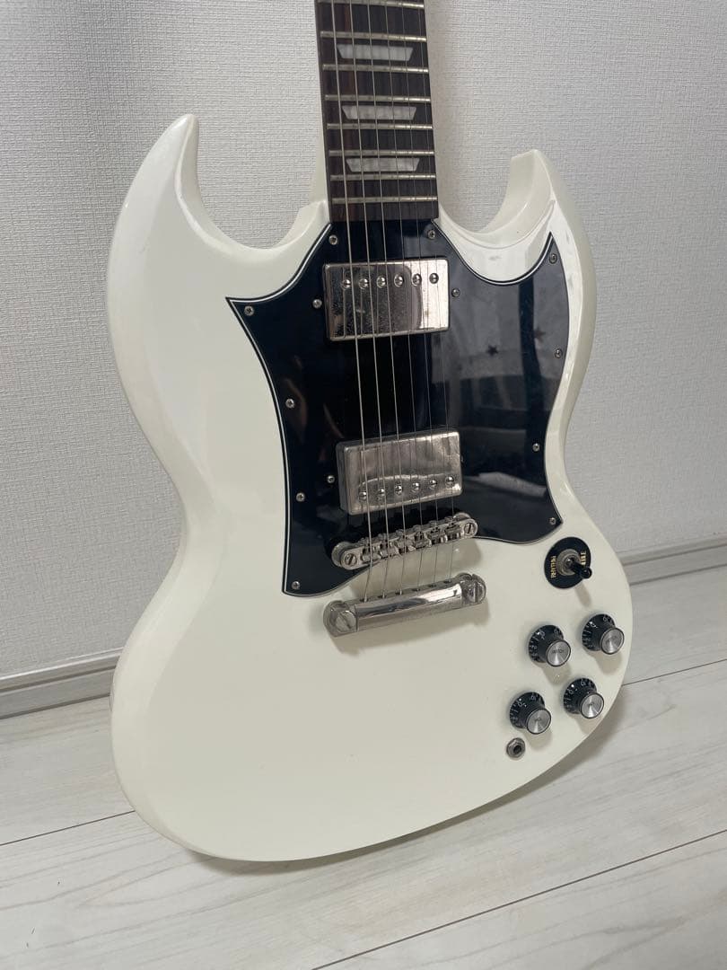 Epiphone SG PRO ホワイト 美品 エレキギター
