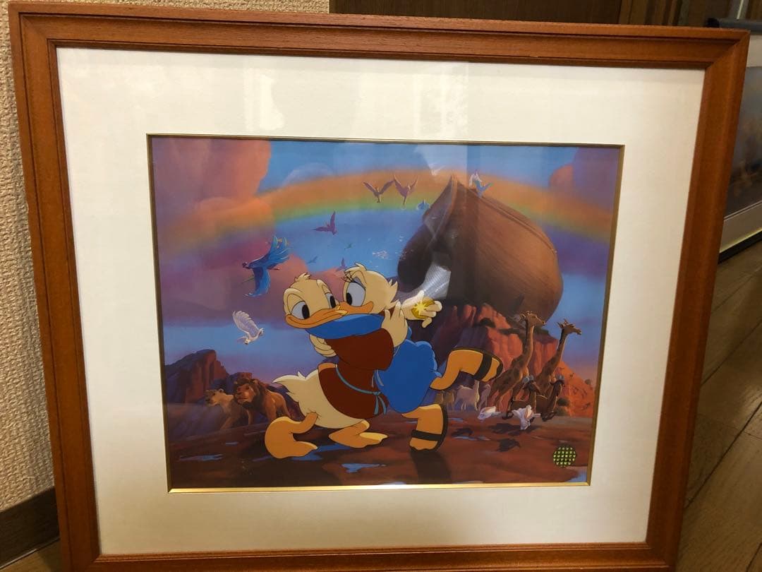 ディズニー　セル画　ファンタジア2000 ドナルド&デイジー