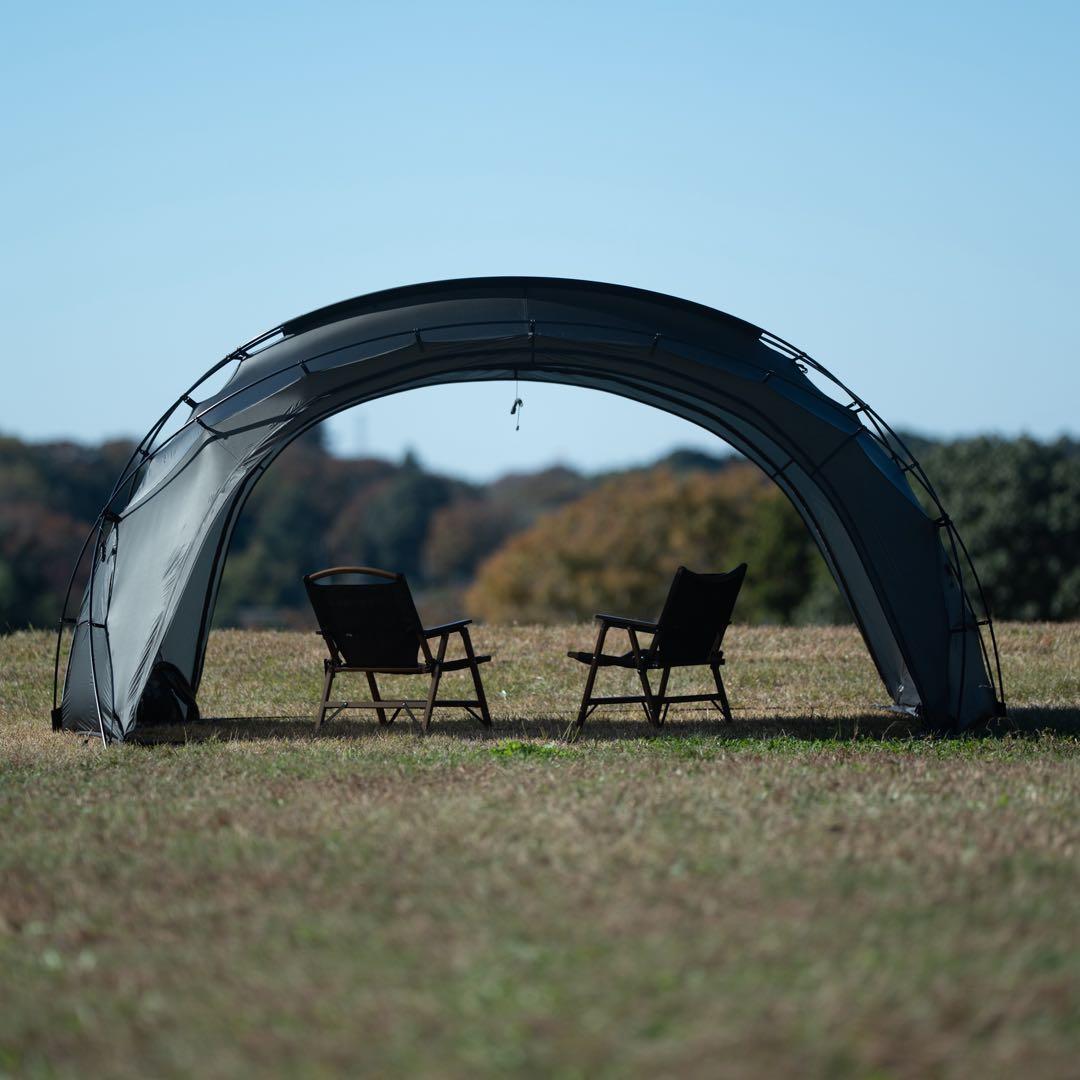 【美品】キャンプ用　MINIMAL WORKS シェルターg 2.0 チャコール