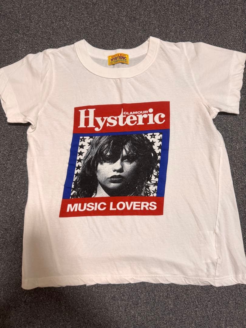 Hysteric MUSIC LOVERS Tシャツ