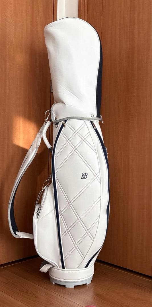 BRIDGESTONE レディースゴルフバッグ ホワイト＆セカンドバッグ
