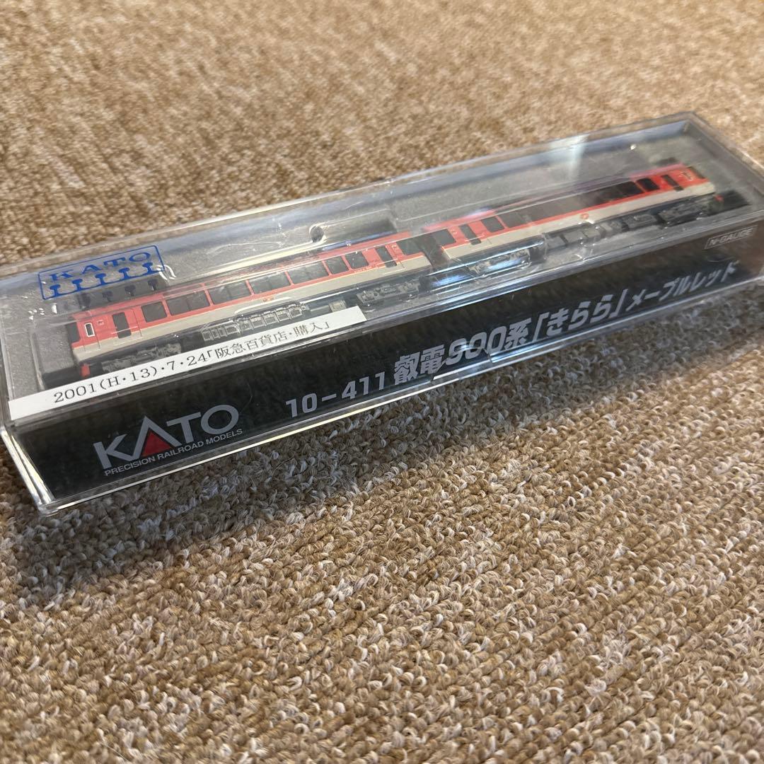 KATO 叡電900系 きらら　10-411 メープルレッド Nゲージ