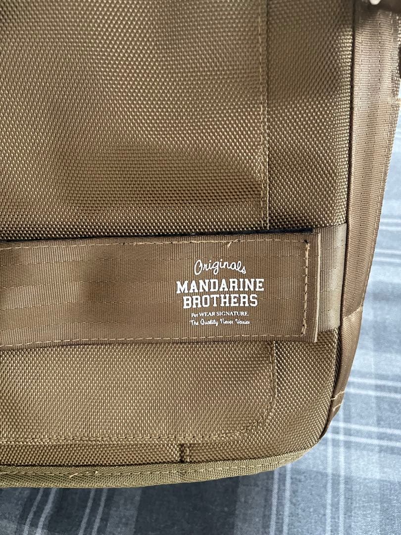 マンダリンブラザーズ スカウトキャリーバックパック/BROWN