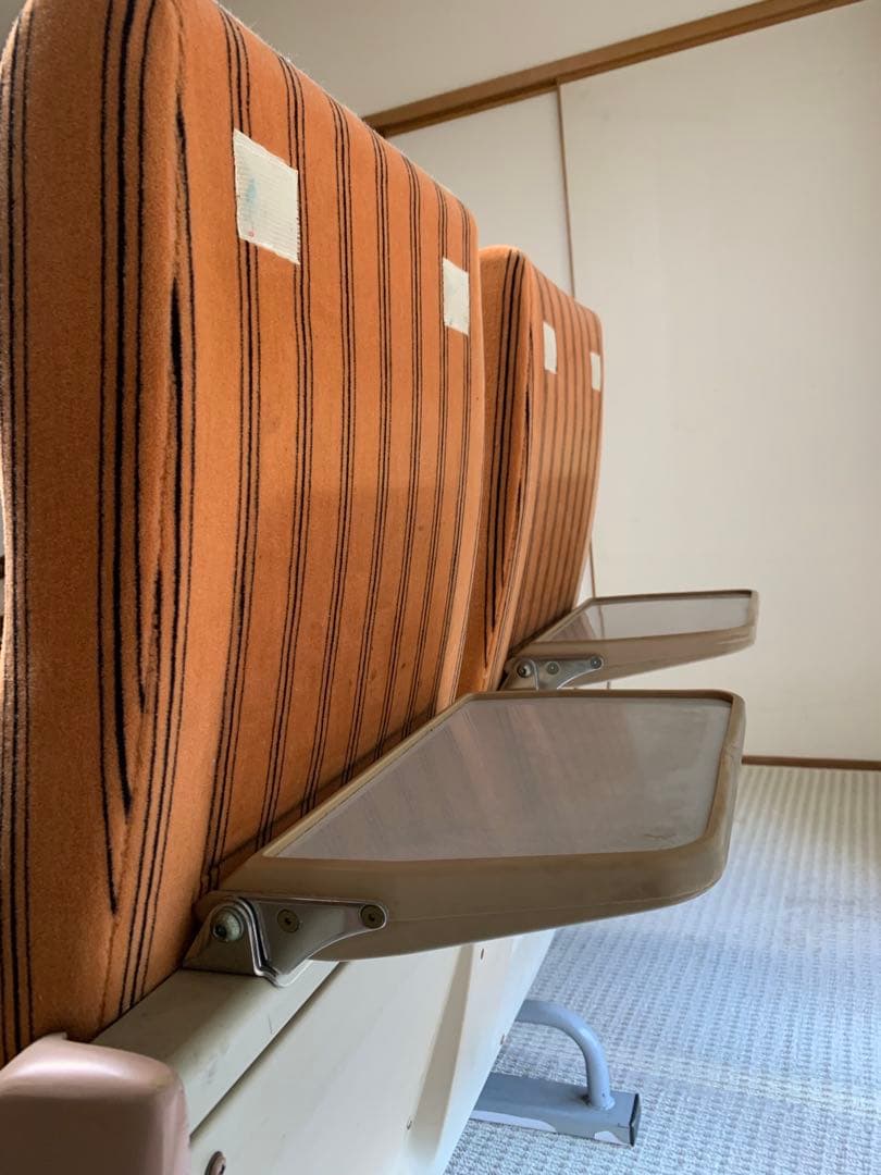 0系新幹線の座席　鉄道グッズ 2人掛けシート