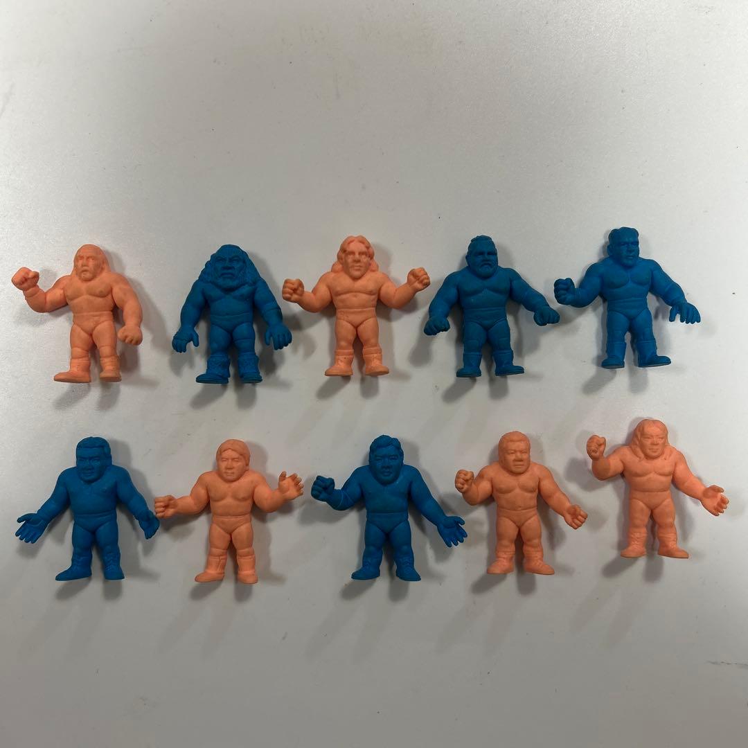 当時モノ バンダイ ザ•プロレスラー 全10種セット 中古品