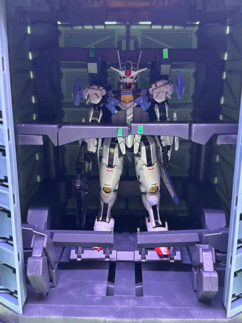 MSコンテナ ウェザリング塗装品内蔵 HGエアリアル&フライトユニット完成品！！