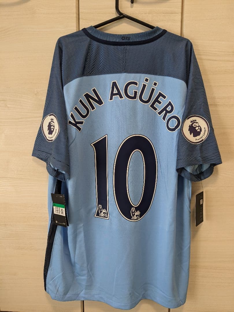 ２０１６シーズン　マンチェスターシティ　アグエロ　ユニフォーム