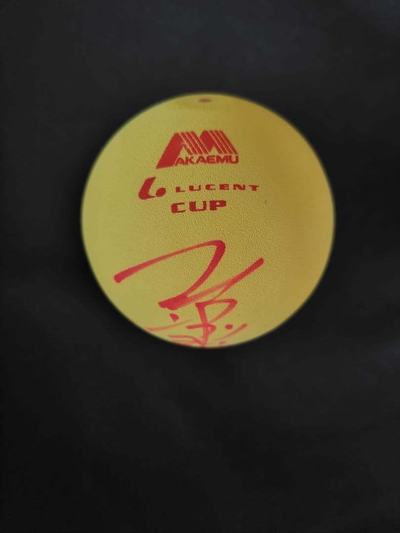 サイン入り軟式テニスボール