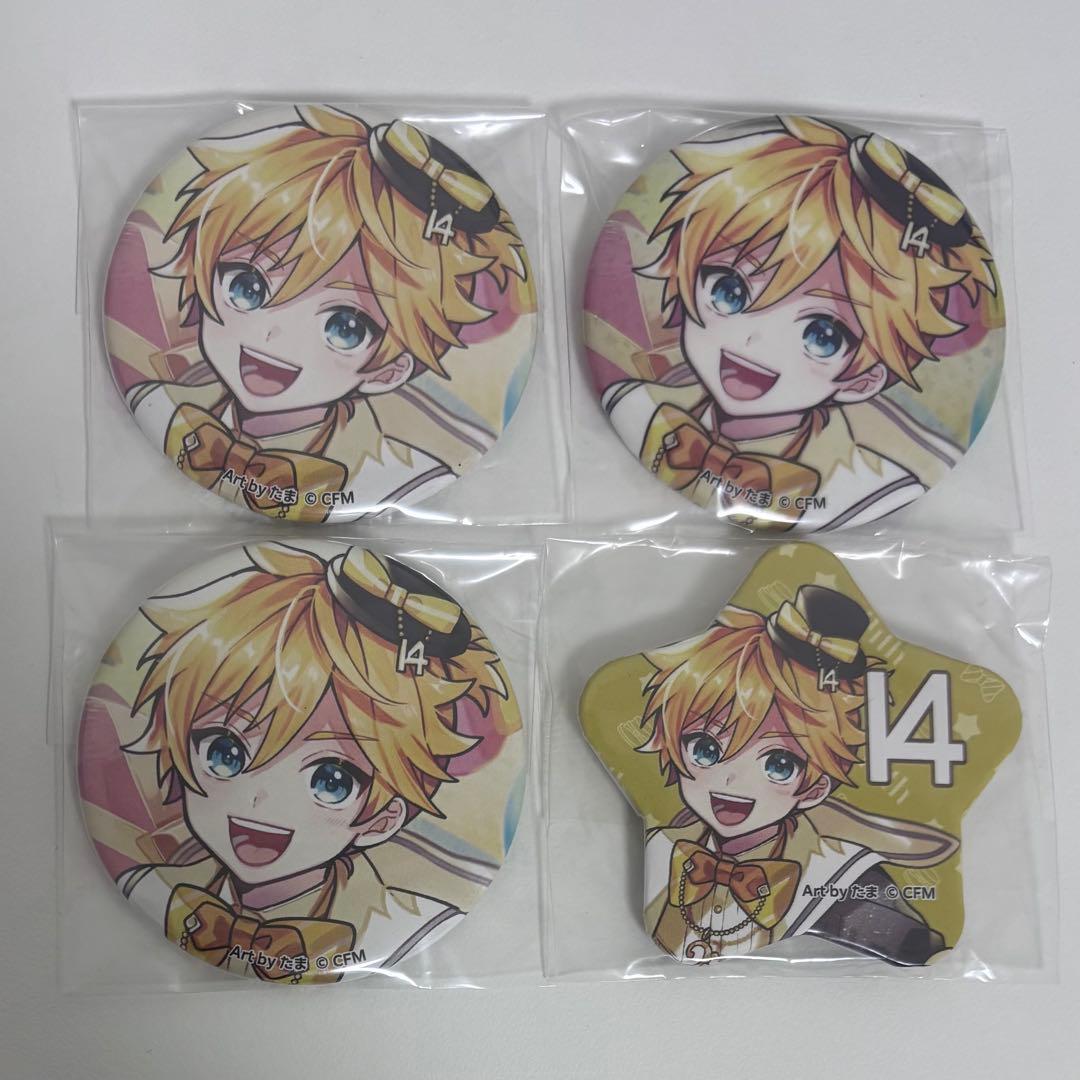 鏡音レン　缶バッジ