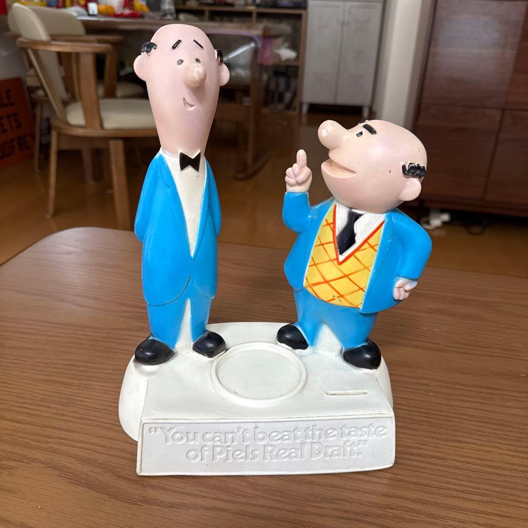75’ PIELS BEER バート＆ハリー置物