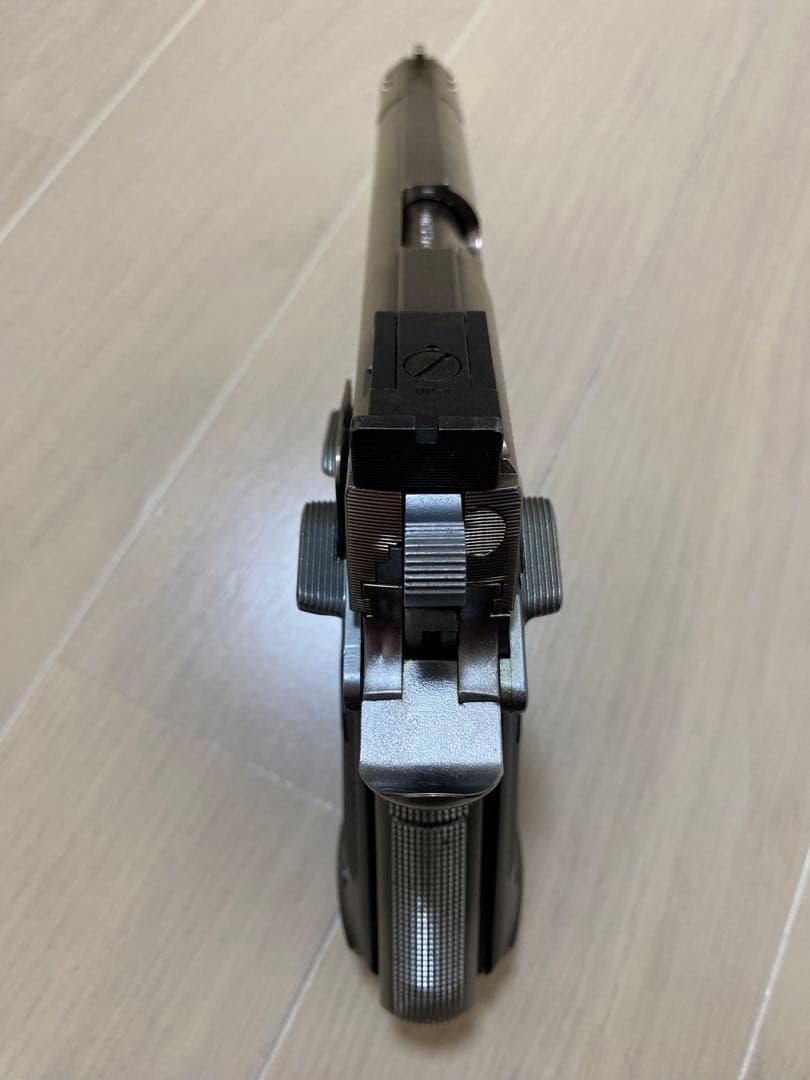 WA 製 コルト コンバットコマンダー シルバーモデル 固定スライド ジャンク品