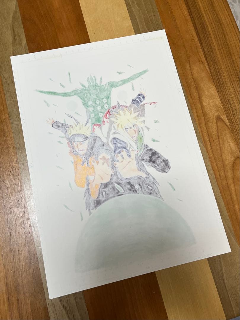 NARUTO 複製原画④ ナルト　ミナト