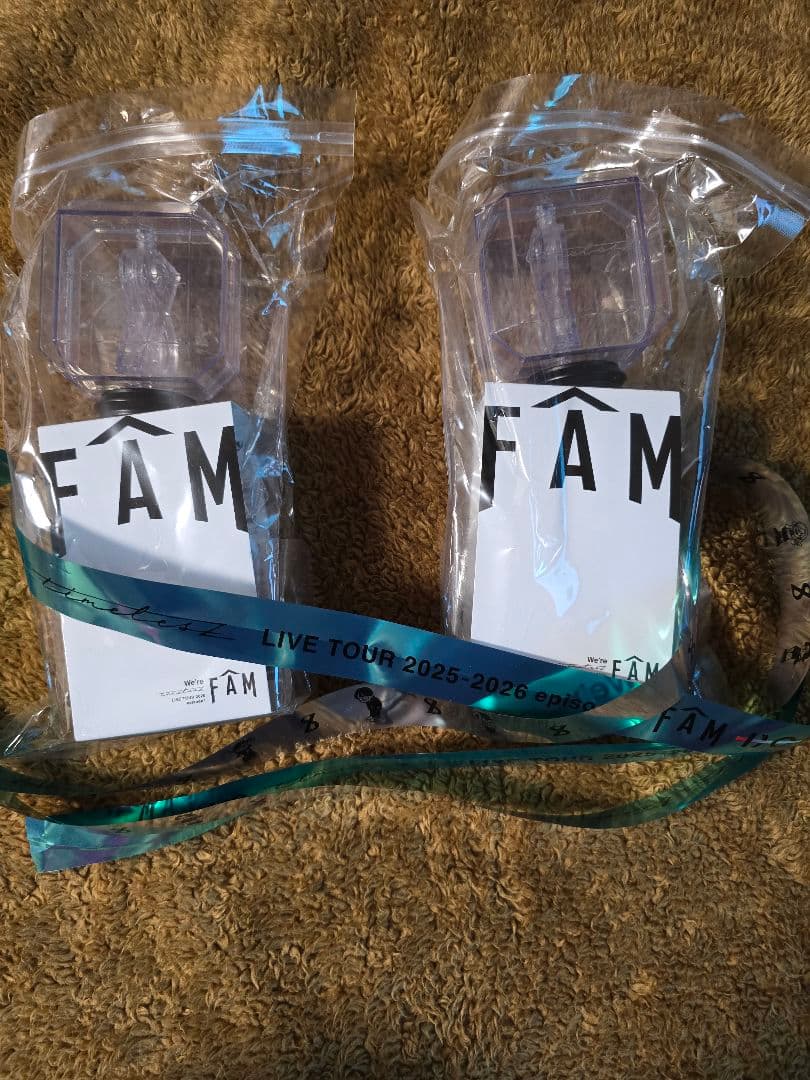 timelesz FAM ペンライト 新品未使用 2本セット 銀テ付