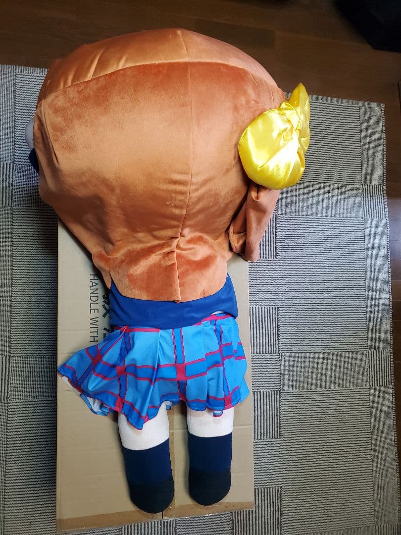 テラジャンボ　μ’s　高坂 穂乃果　ラブライブ！寝そべりぬいぐるみ