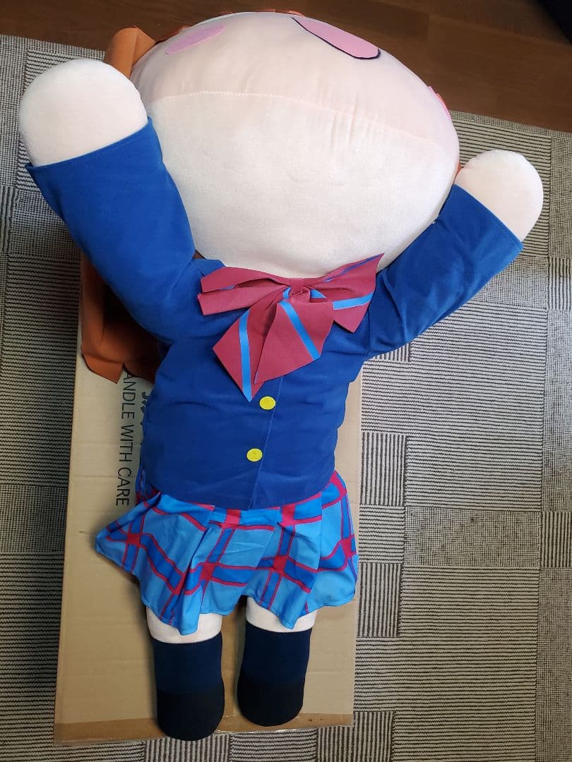 テラジャンボ　μ’s　高坂 穂乃果　ラブライブ！寝そべりぬいぐるみ