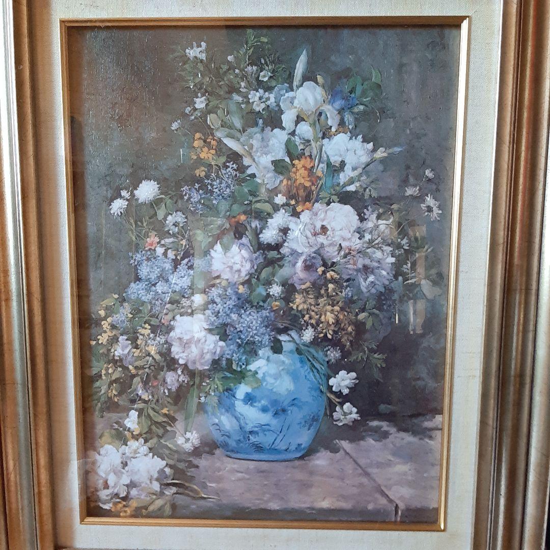 ルノワール　複製美術品　額装　額付き