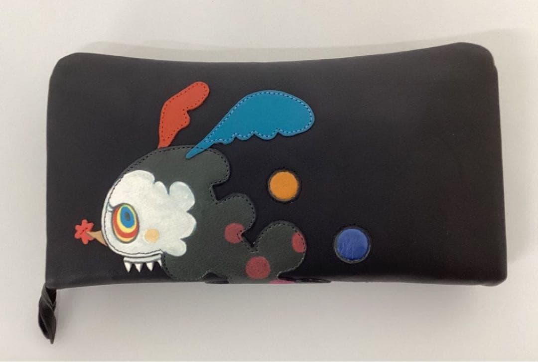 まどかマギカ べべ 逃走中 本革財布 未使用