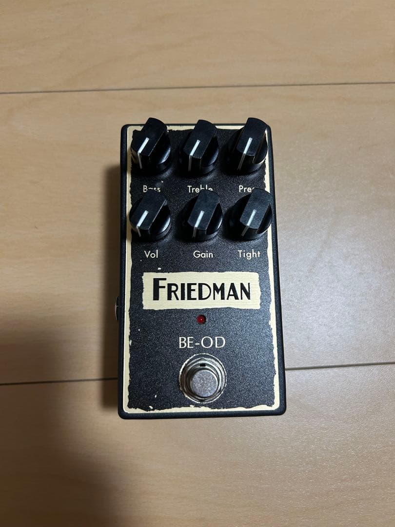 FRIEDMAN BE-OD オーバードライブペダル