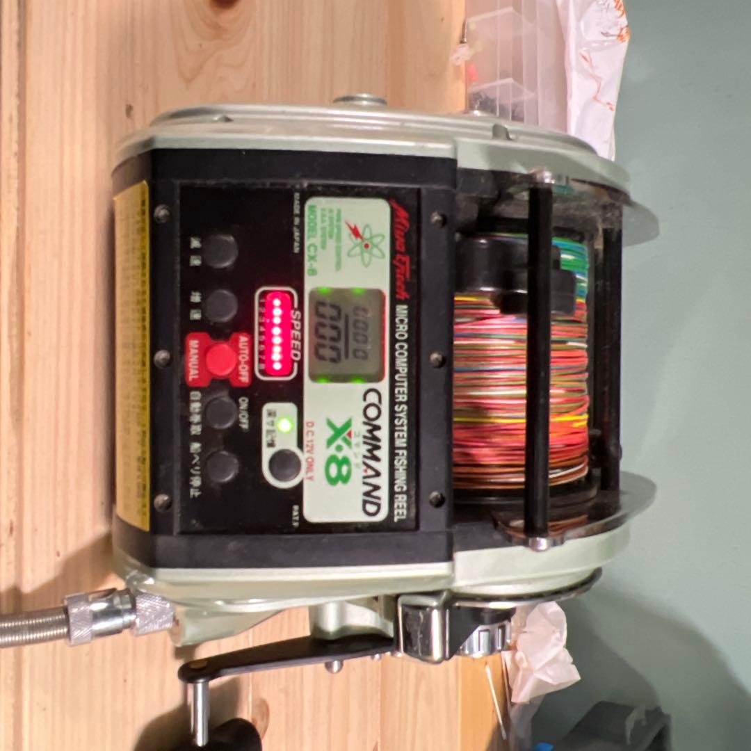 COMMAND X8 電動リール 左ハンドル