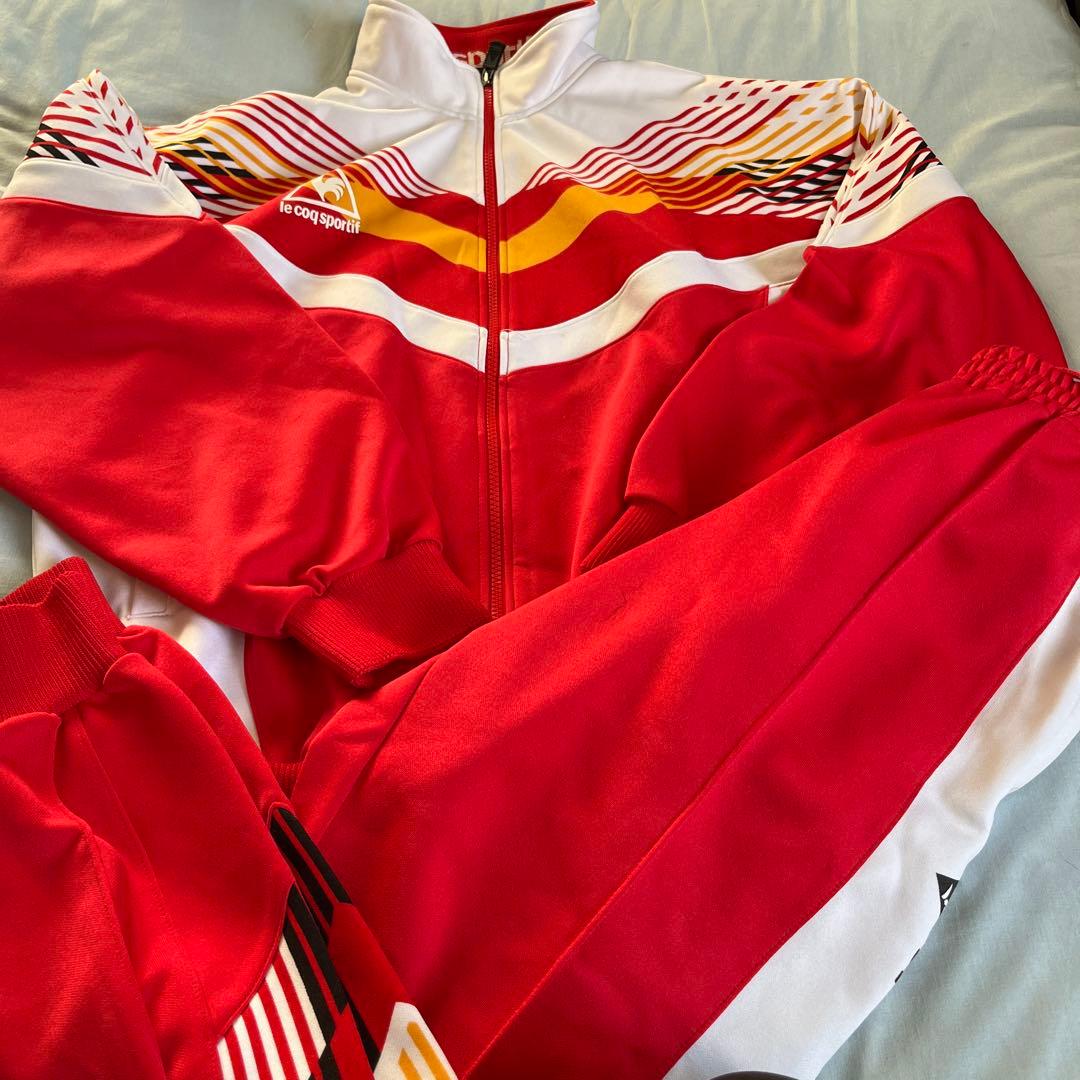 【90s】le coq sportif ジャージ　セットアップ　希少