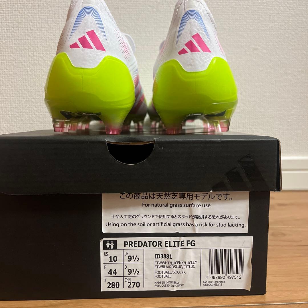 【大特価】アディダス　プレデター　 エリートFG 28.0cm