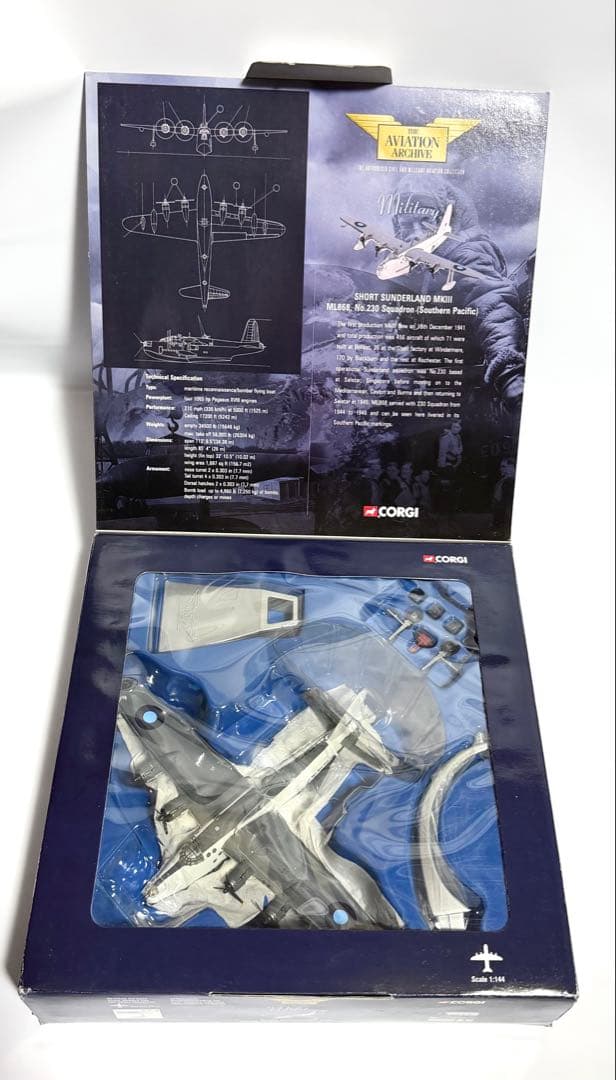 航空機・ヘリコプター Corgi 1/144 Short Sunderland MkIII ML868