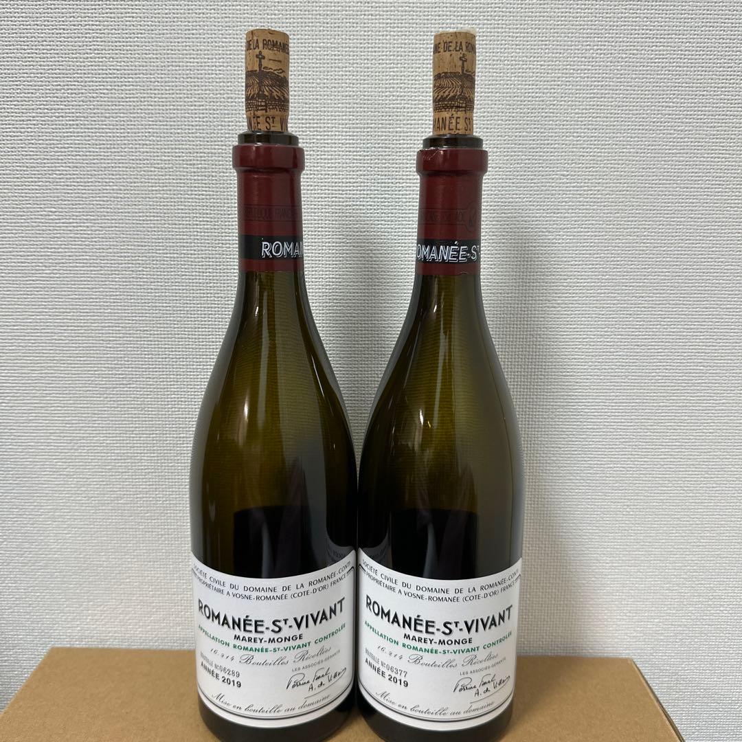 ROMANÉE-S-VIVANT ロマネ サン ヴィヴァン　2019年空き瓶2本